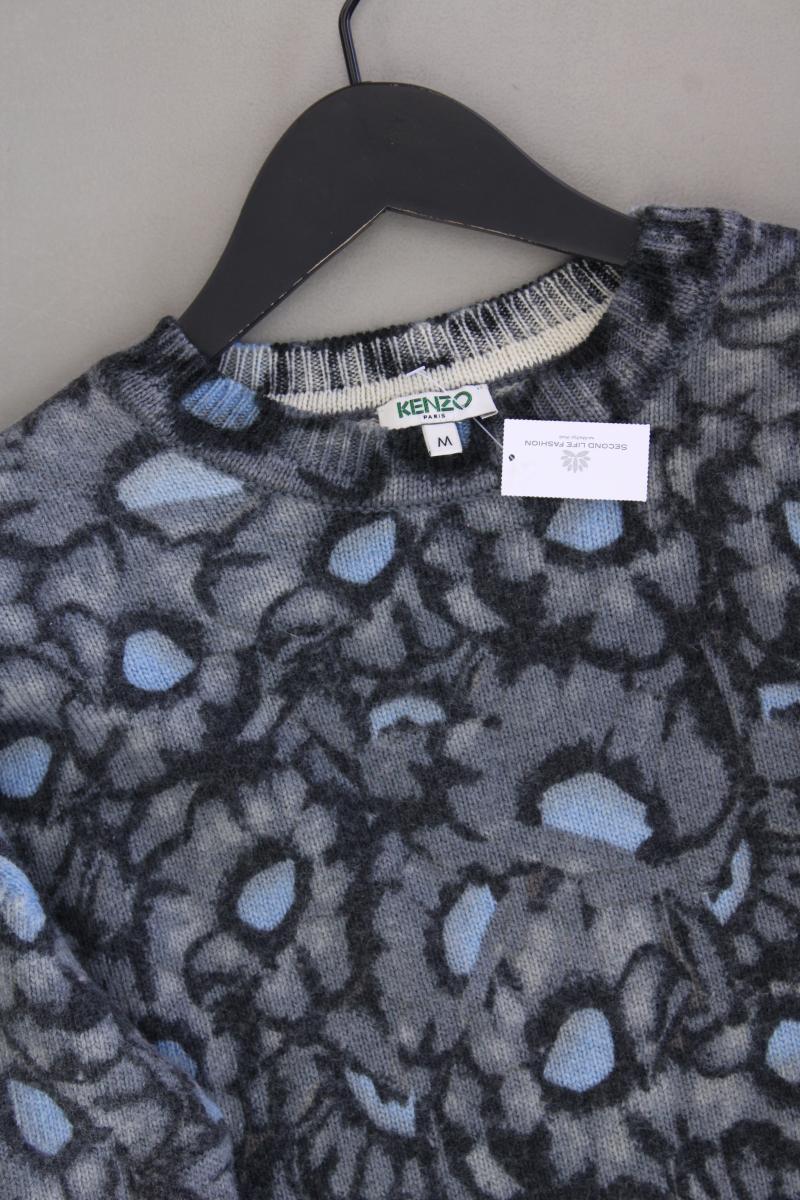 Kenzo Wollpullover Gr. M Vintage grau