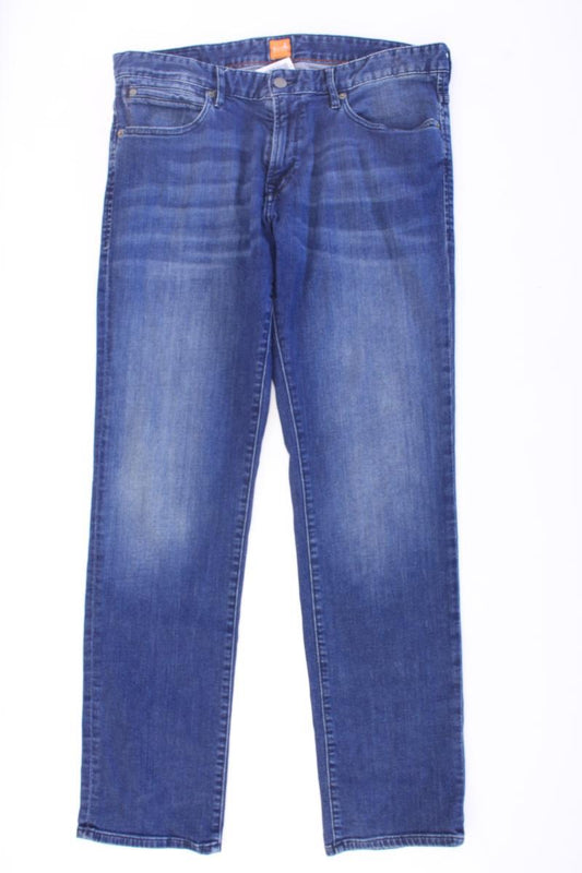 BOSS Orange Straight Jeans für Herren Gr. W36/L34 blau aus Baumwolle