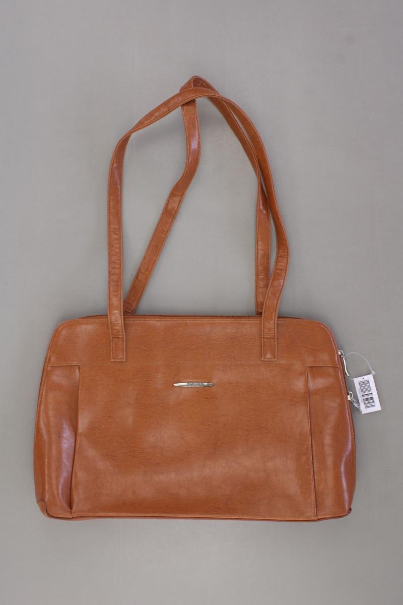 Schultertasche braun