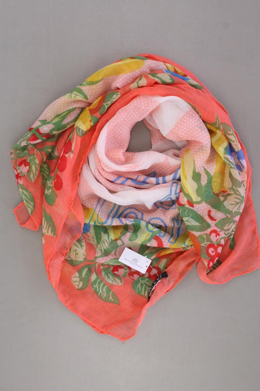 Sure Tuch mit Peace Muster orange