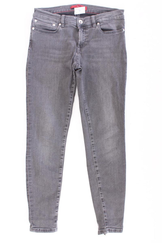 Hugo Boss Skinny Jeans Gr. W27/L34 grau aus Baumwolle