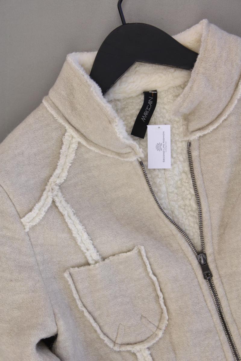 Marc Cain Regular Jacke Gr. 36 creme aus Mohair