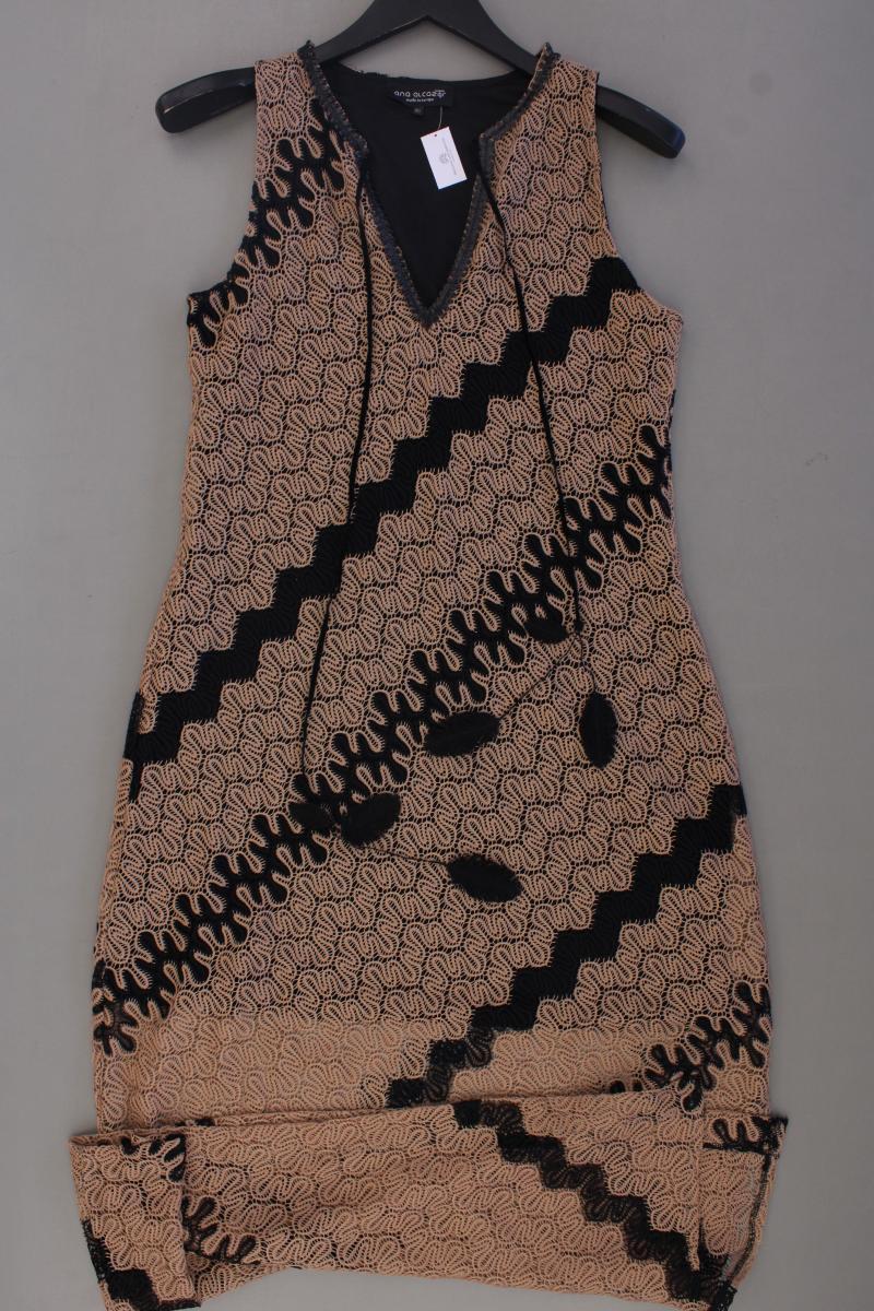 Ana Alcazar Maxikleid Gr. 40 Ärmellos braun aus Polyester