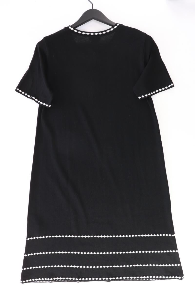 Paola Strickkleid Gr. 42 Kurzarm schwarz aus Polyacryl