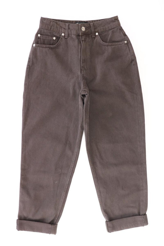 Asos Petit Jeans Gr. W26/L28 braun aus Baumwolle