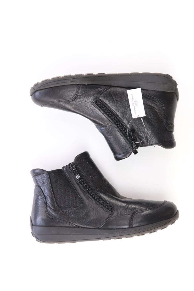 ara Stiefeletten Gr. 38,5 schwarz aus Leder