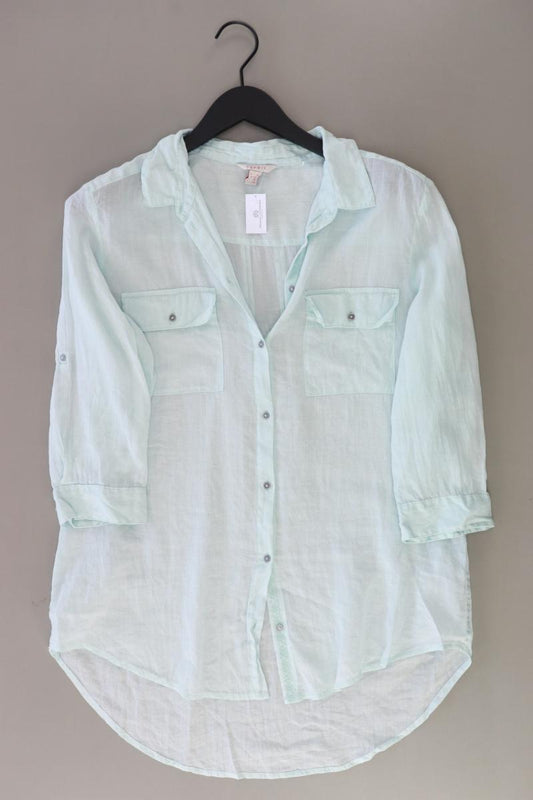 Esprit Regular Bluse Gr. 40 3/4 Ärmel blau