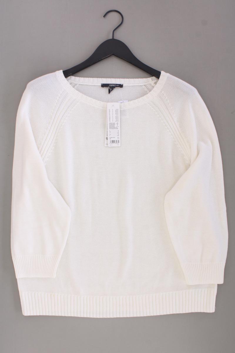 Esprit Feinstrickpullover Gr. XL neu mit Etikett Neupreis: 59,99€! creme