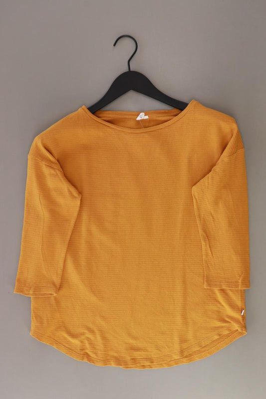 QS by s.Oliver Oversize-Shirt Gr. XS 3/4 Ärmel gelb aus Baumwolle