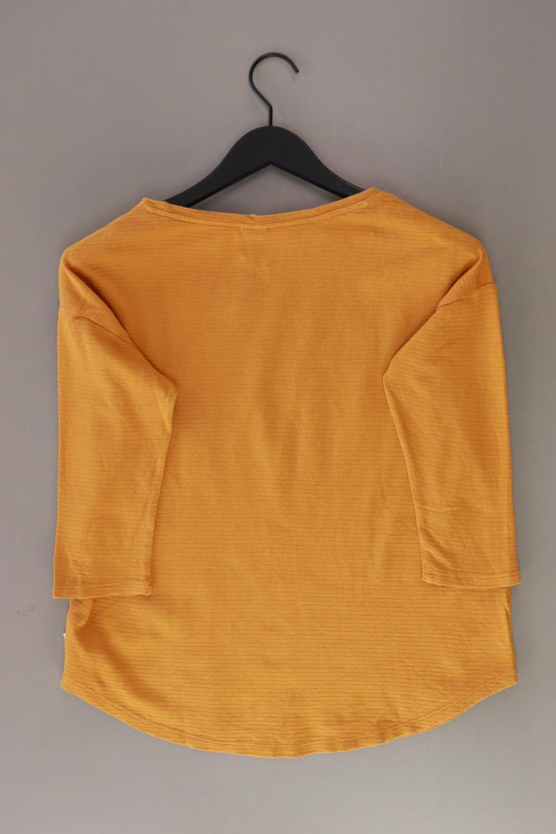 QS by s.Oliver Oversize-Shirt Gr. XS 3/4 Ärmel gelb aus Baumwolle