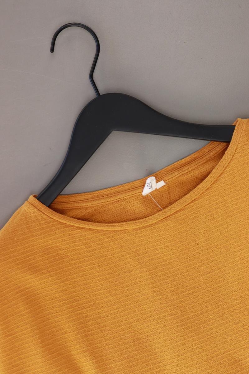 QS by s.Oliver Oversize-Shirt Gr. XS 3/4 Ärmel gelb aus Baumwolle