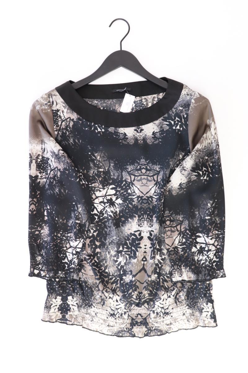 comma, Regular Bluse Gr. 40 3/4 Ärmel grau aus Polyester