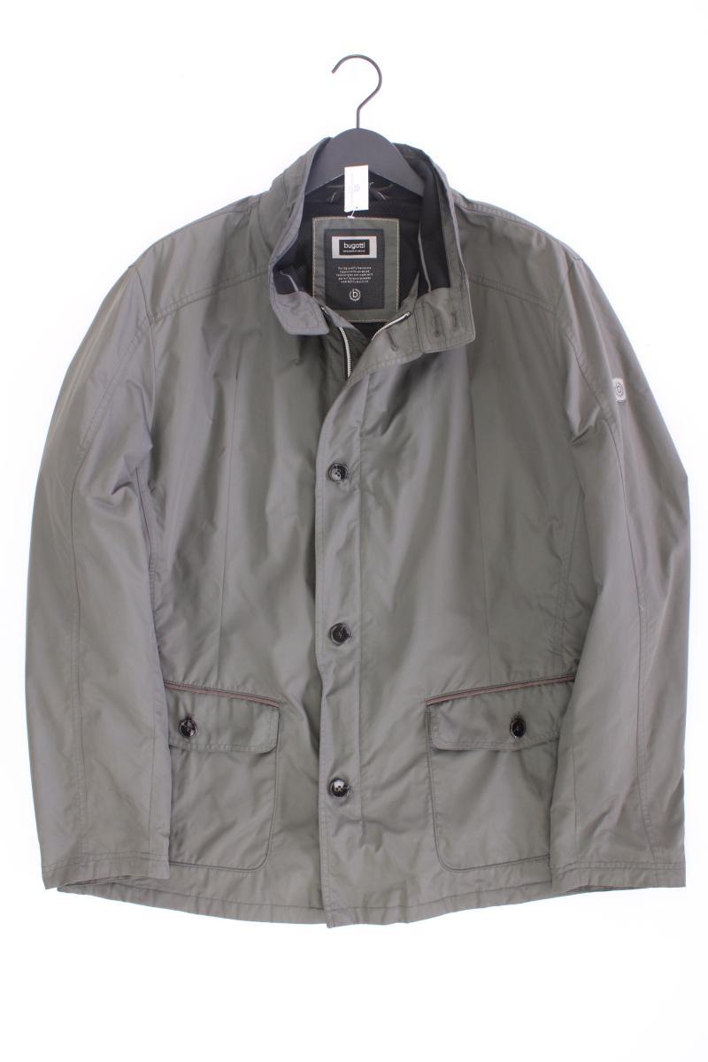 Bugatti Lange Jacke für Herren Gr. 56 grau aus Polyester
