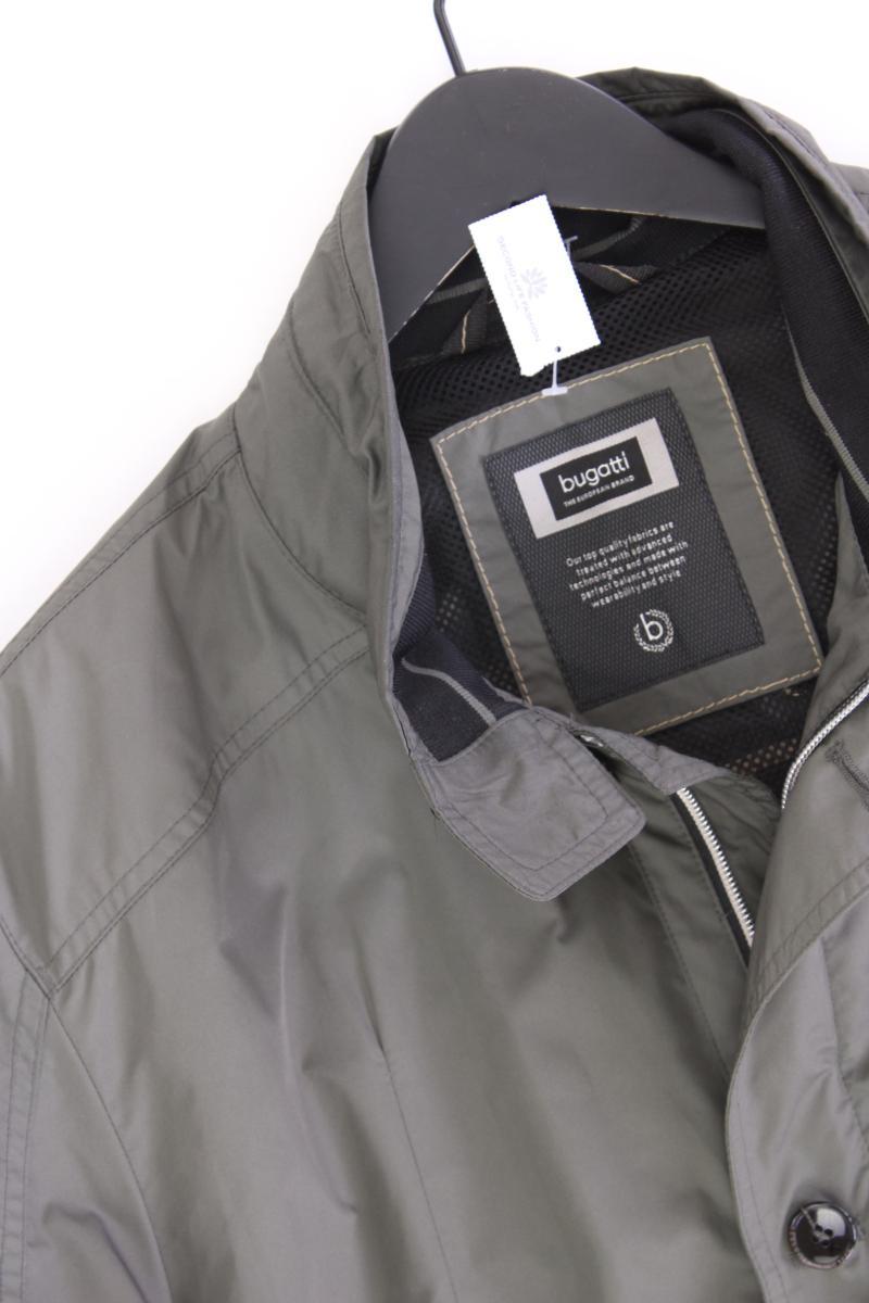 Bugatti Lange Jacke für Herren Gr. 56 grau aus Polyester