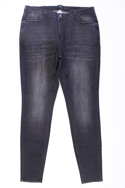 Zizzi Skinny Jeans Gr. 48/L82 neuwertig grau aus Baumwolle