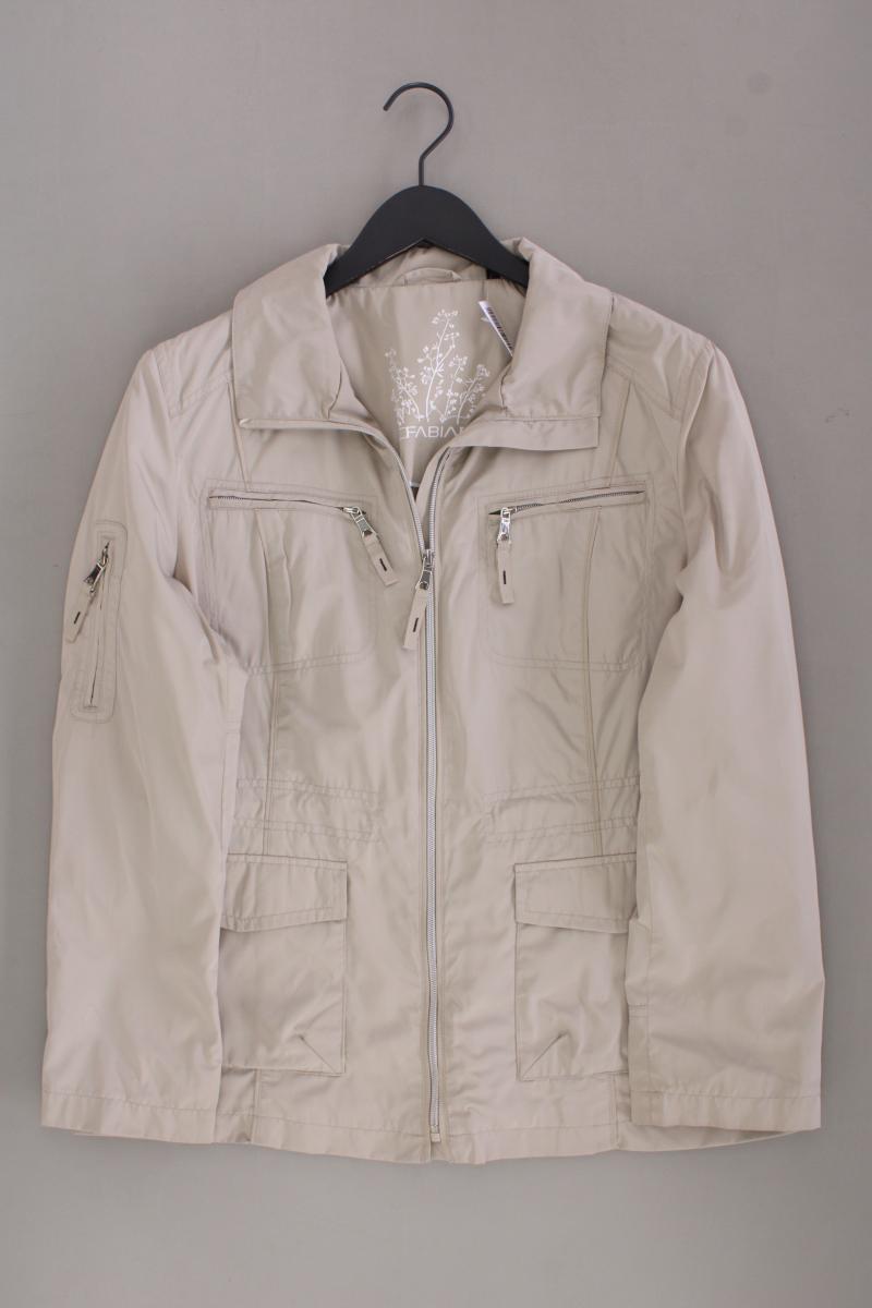 FABIANI Übergangsjacke Gr. 42 creme aus Polyester