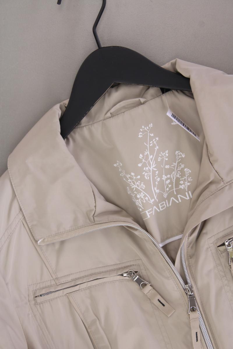 FABIANI Übergangsjacke Gr. 42 creme aus Polyester
