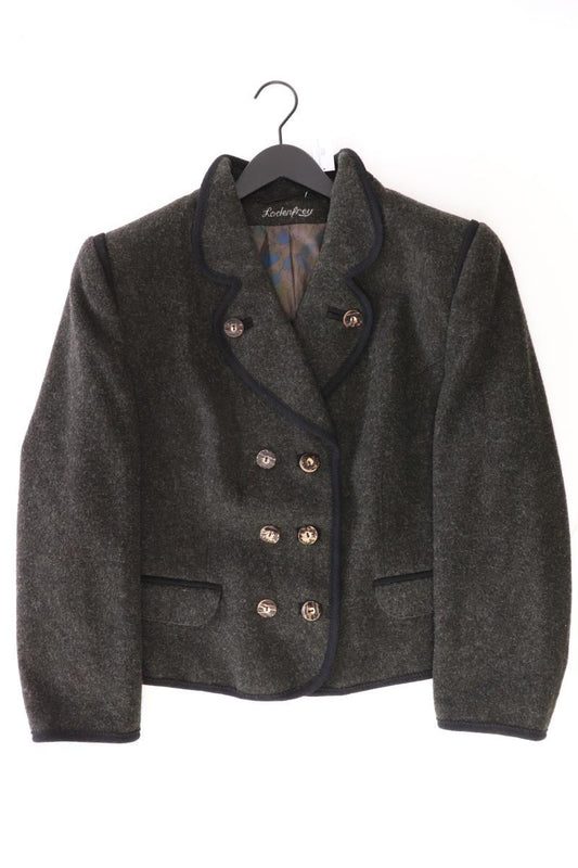 LODENFREY Trachtenjacke Gr. 44 Vintage grau aus Schurwolle