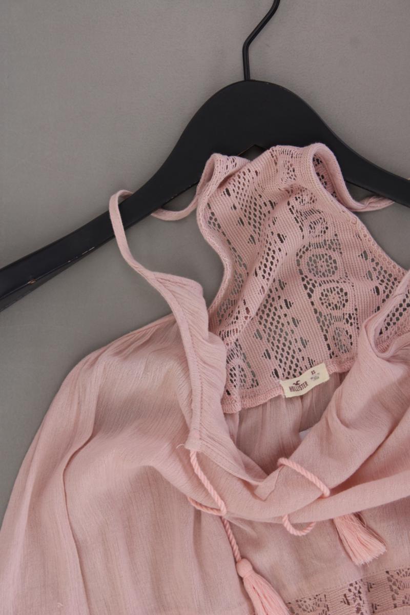 Hollister Spaghetti-Top Gr. XS rosa aus Baumwolle