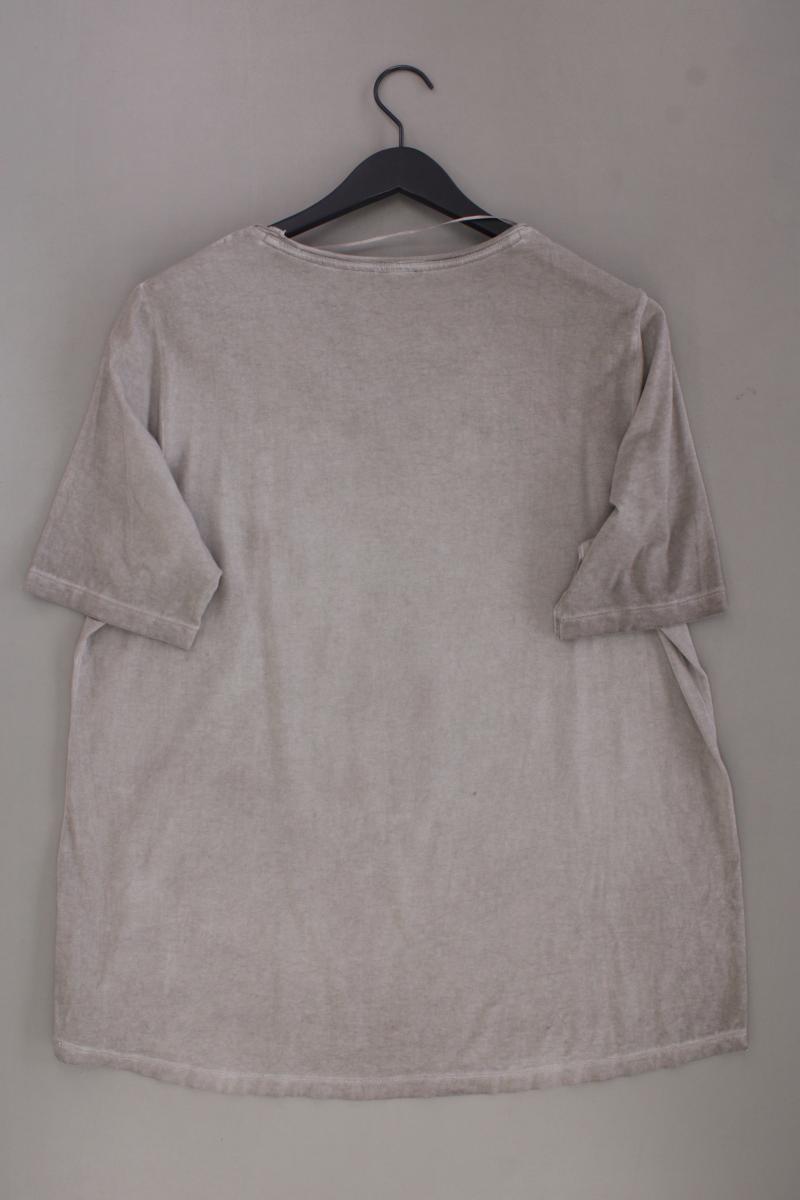 Samoon by Gerry Weber Printshirt Gr. 48 Kurzarm grau