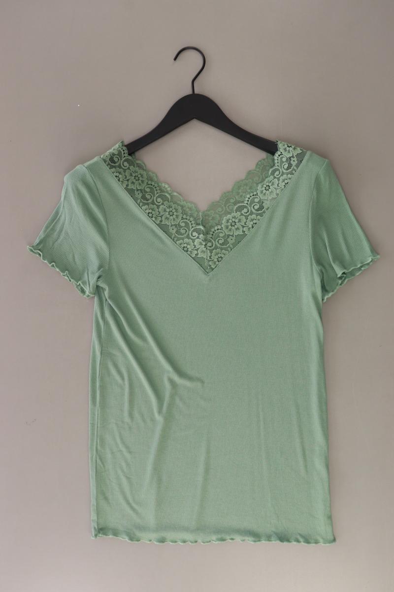 Mama Licious Shirt mit V-Ausschnitt Gr. XL Kurzarm grün