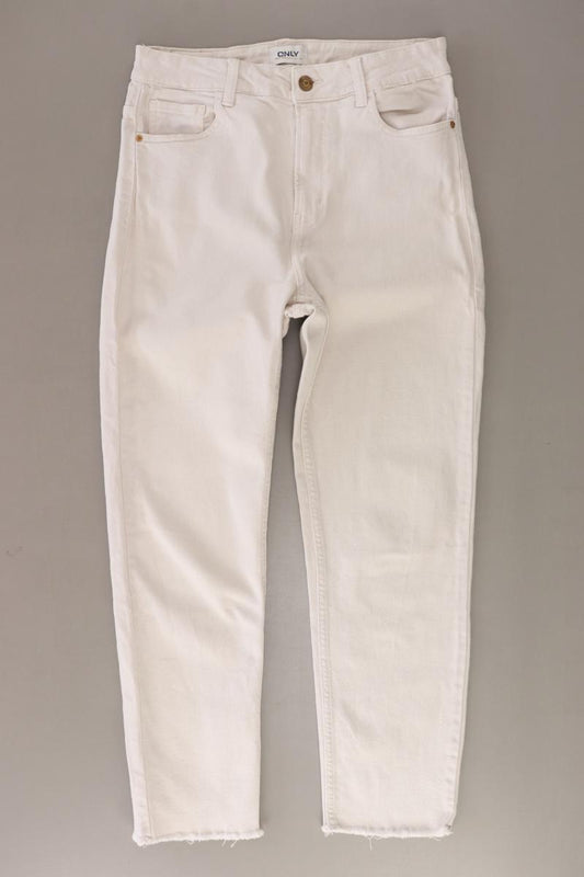 Only Straight Jeans Gr. W29/L30 creme aus Baumwolle