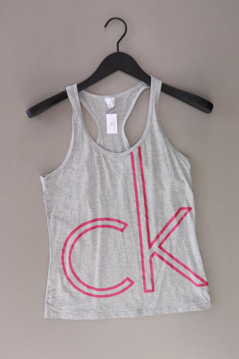 Calvin Klein Trägertop Gr. S grau aus Baumwolle