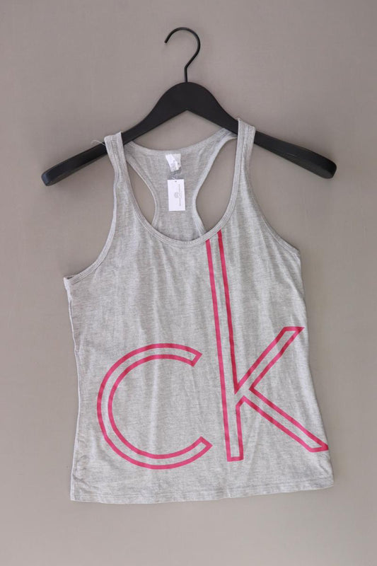 Calvin Klein Trägertop Gr. S grau aus Baumwolle