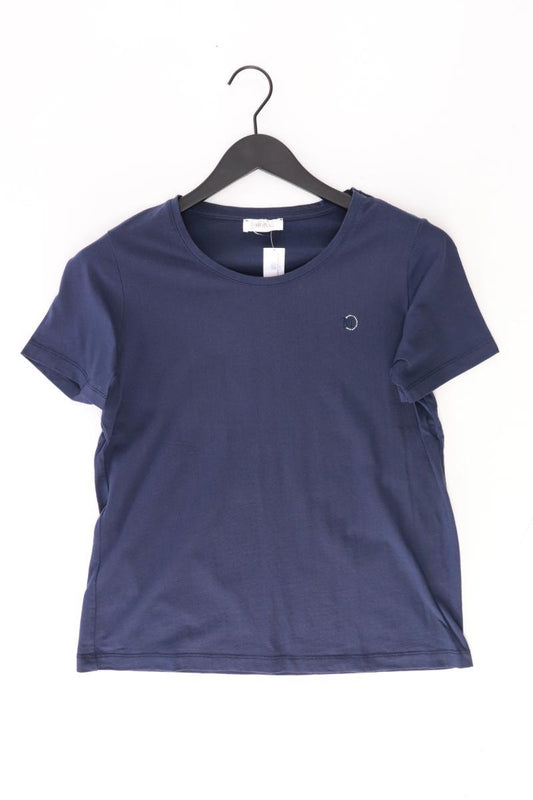Mona T-Shirt Gr. M Kurzarm blau aus Baumwolle