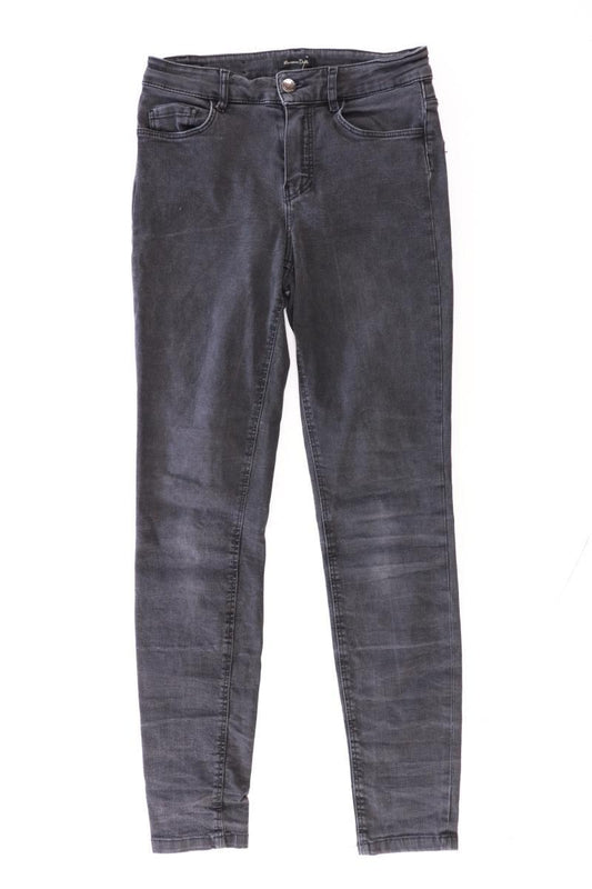 Massimo Dutti Skinny Jeans Gr. 36 schwarz aus Baumwolle