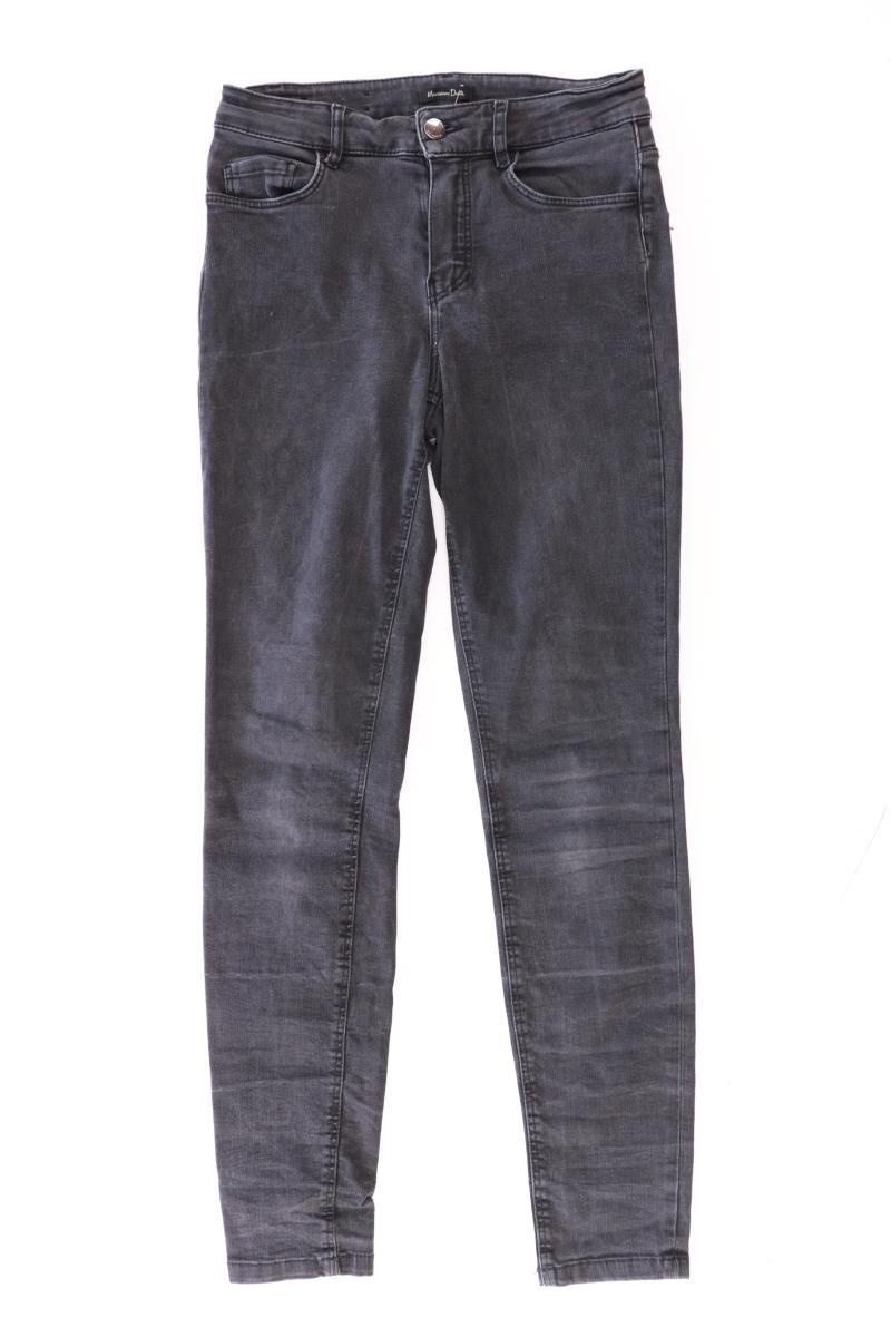 Massimo Dutti Skinny Jeans Gr. 36 schwarz aus Baumwolle
