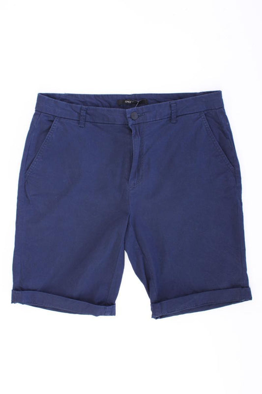 Only Chino Shorts Gr. 40 blau aus Baumwolle