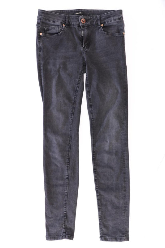 Massimo Dutti Skinny Jeans Gr. 36 schwarz aus Baumwolle