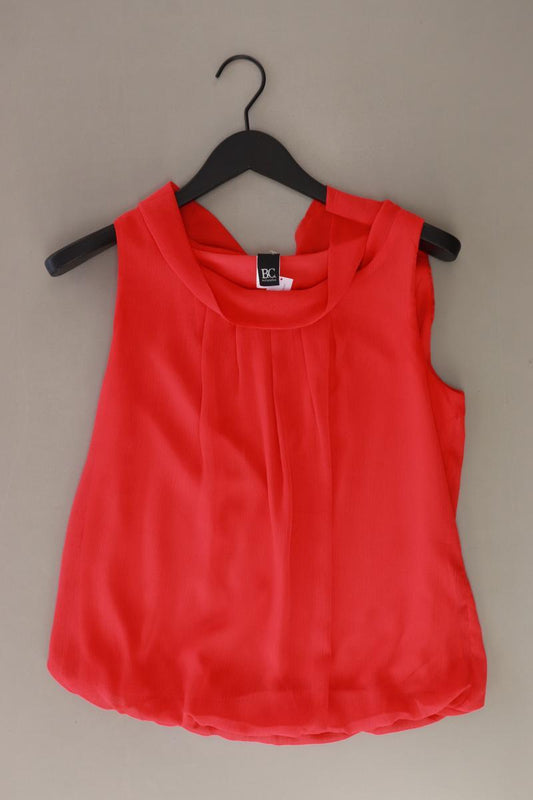 Best Connections Chiffonbluse Gr. 38 neuwertig Ärmellos rot aus Polyester
