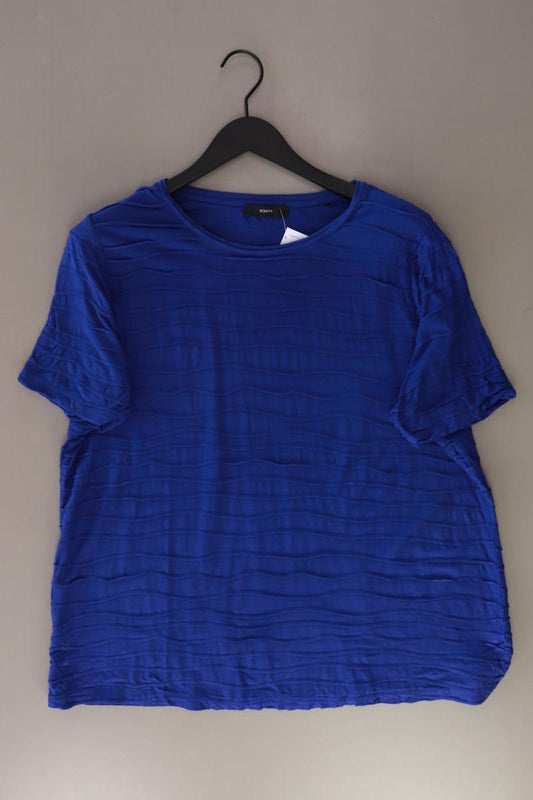 Bonita T-Shirt Gr. 48 Kurzarm blau aus Baumwolle
