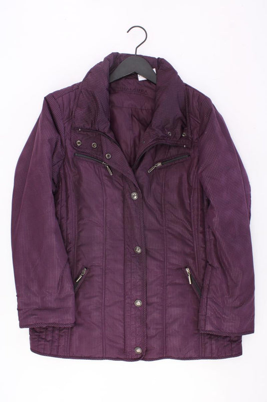 Gina Laura Lange Jacke Gr. L lila aus Polyester
