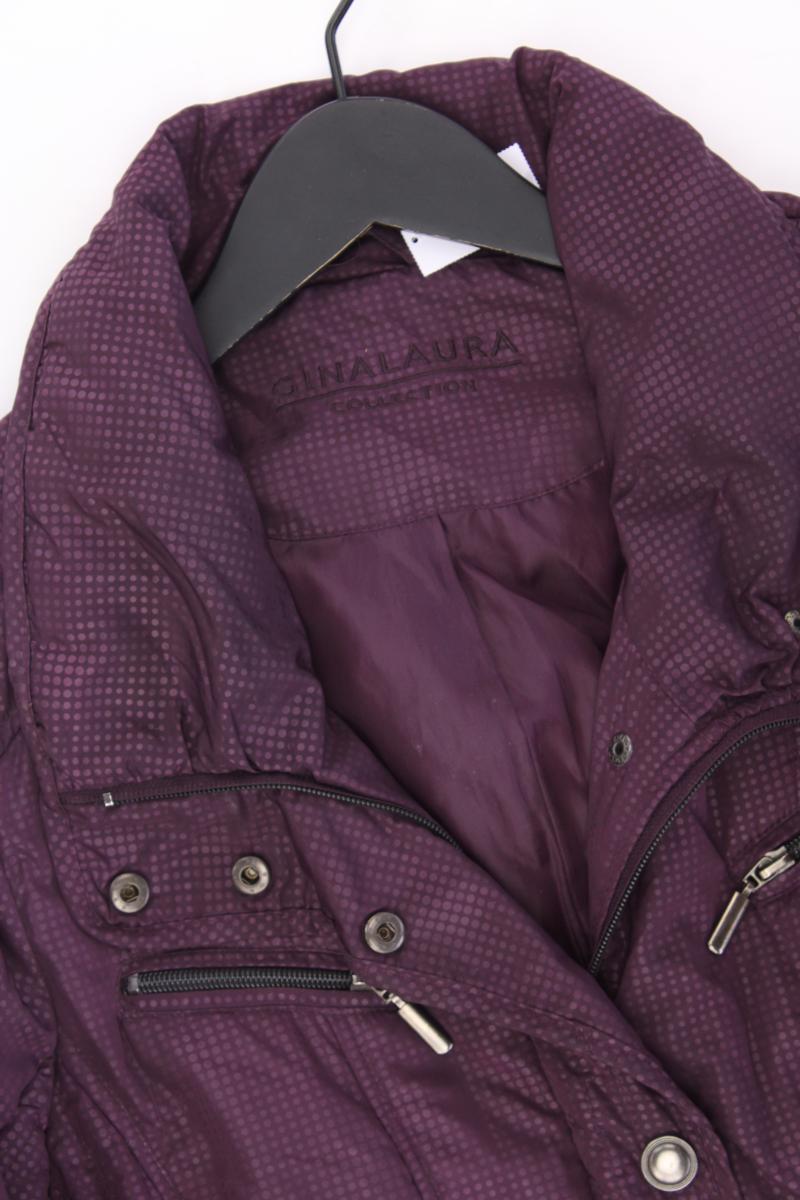 Gina Laura Lange Jacke Gr. L lila aus Polyester