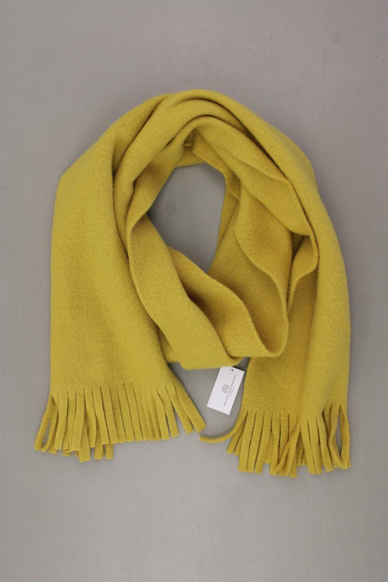 Schal neuwertig gelb aus Polyester