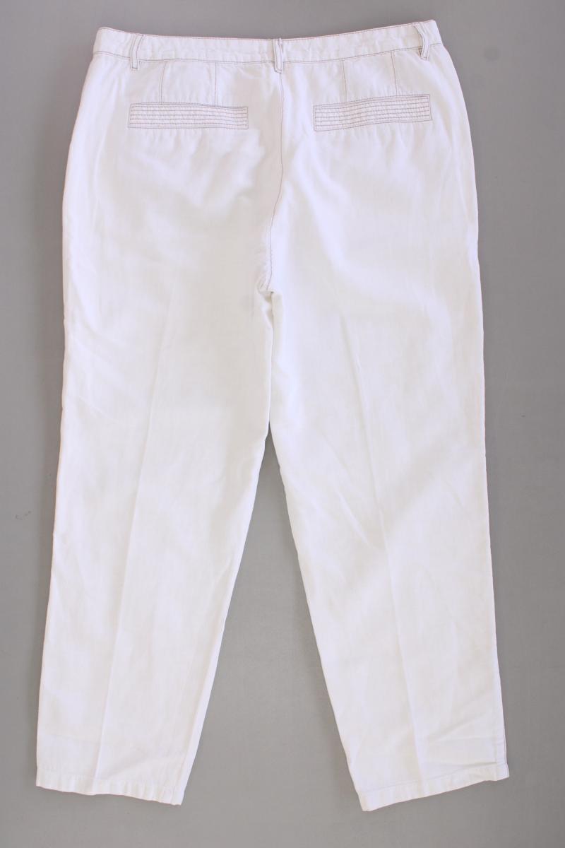 Marc Cain Hose Gr. 42 creme aus Baumwolle