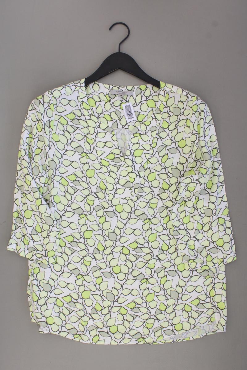 comma, Classic Bluse Gr. 38 3/4 Ärmel grün aus Viskose