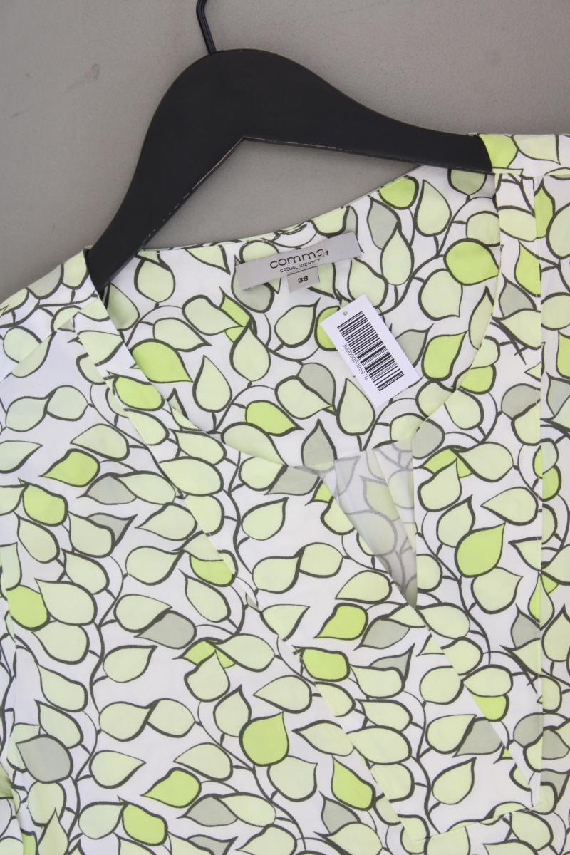 comma, Classic Bluse Gr. 38 3/4 Ärmel grün aus Viskose