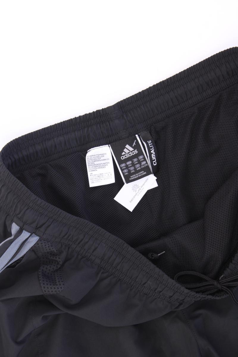Adidas Sporthose Gr. XXL schwarz aus Polyester