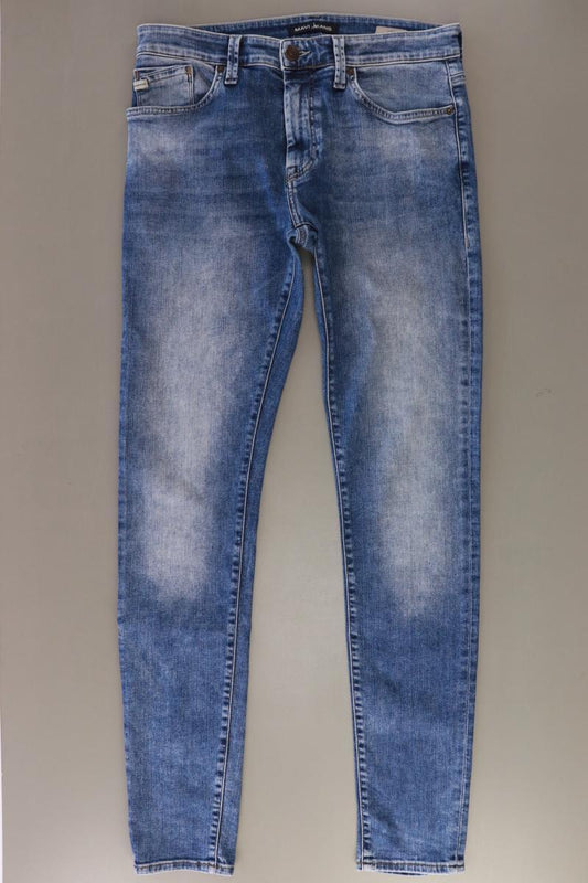 Mavi Skinny Jeans für Herren Gr. W33/L34 blau aus Baumwolle