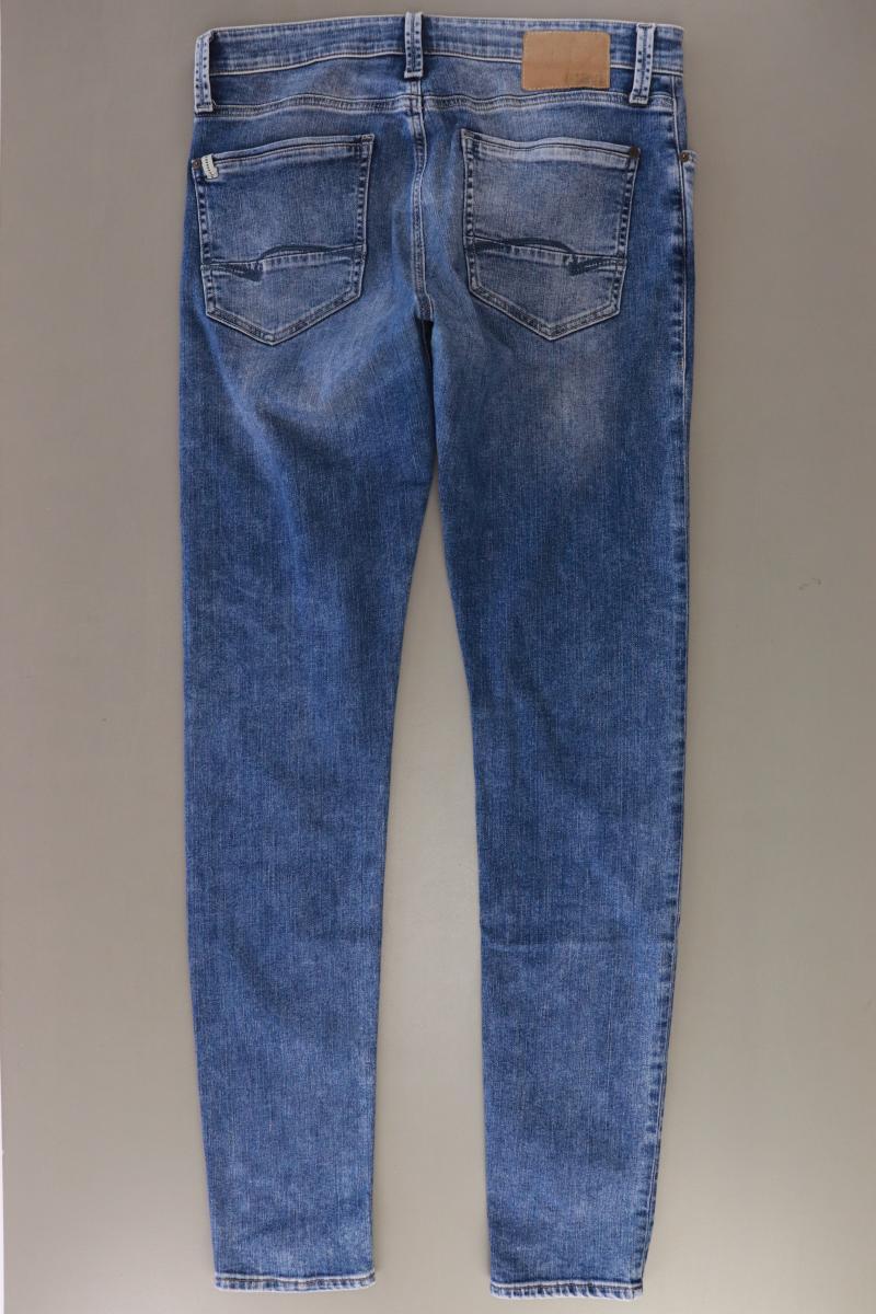 Mavi Skinny Jeans für Herren Gr. W33/L34 blau aus Baumwolle