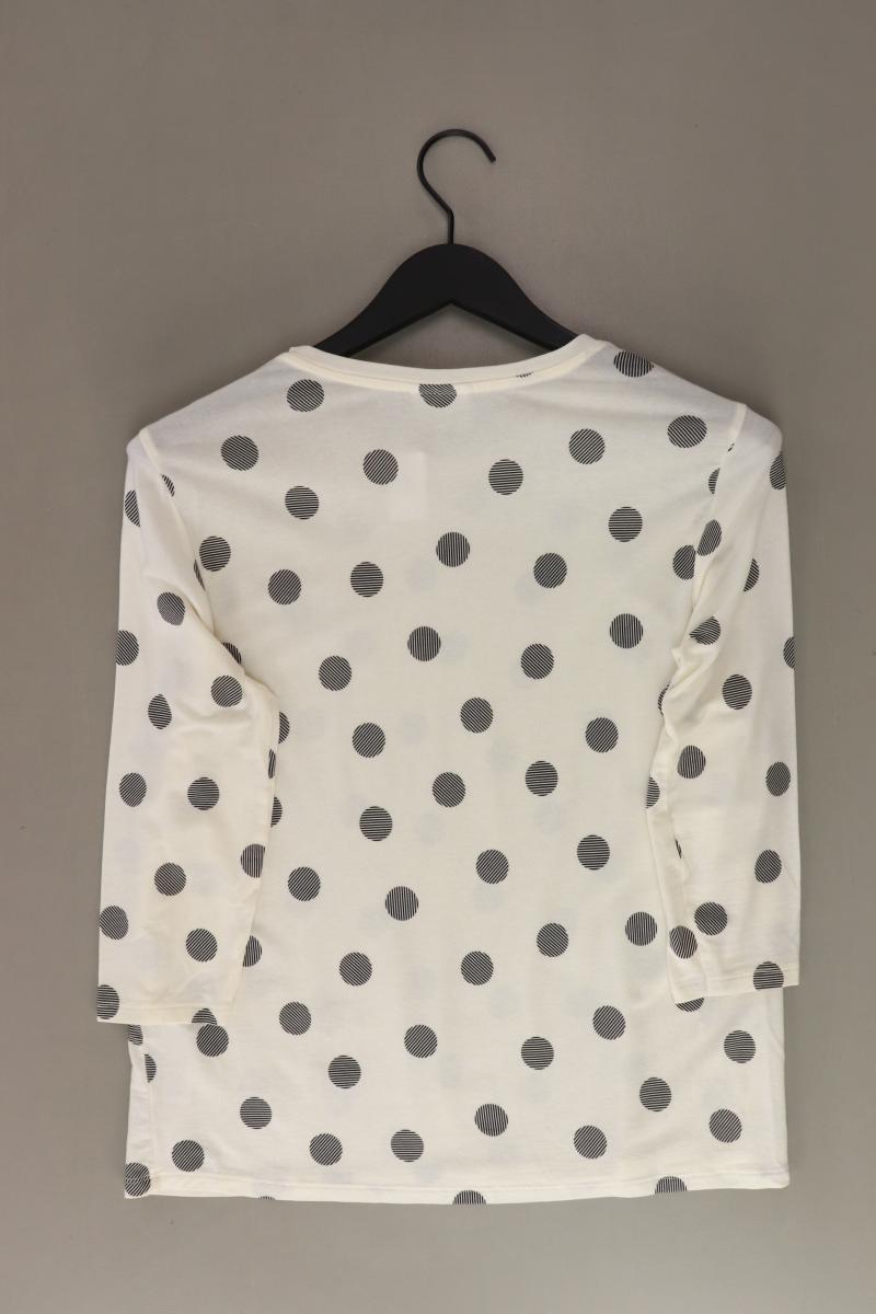 Vero Moda Regular Shirt Gr. S gepunktet 3/4 Ärmel creme aus Lyocell