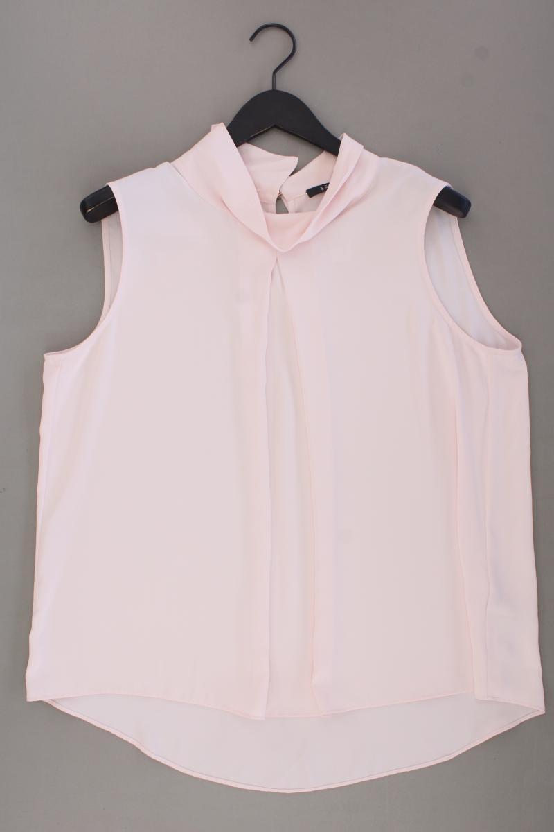 Esprit Ärmellose Bluse Gr. 44 rosa aus Polyester