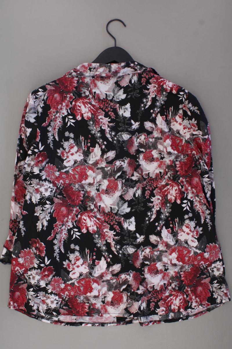 Bexleys Oversize-Bluse Gr. 42 mit Blumenmuster 3/4 Ärmel mehrfarbig