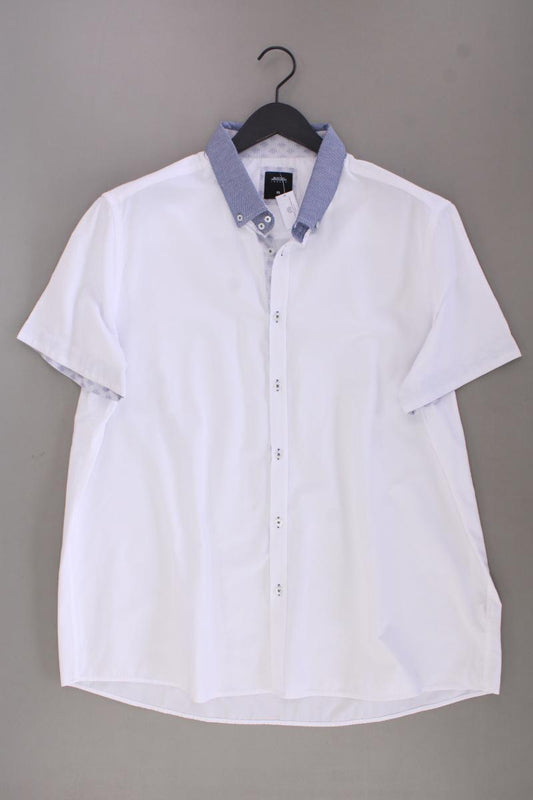 Burton Kurzarmhemd für Herren Gr. XXL neuwertig weiß aus Baumwolle