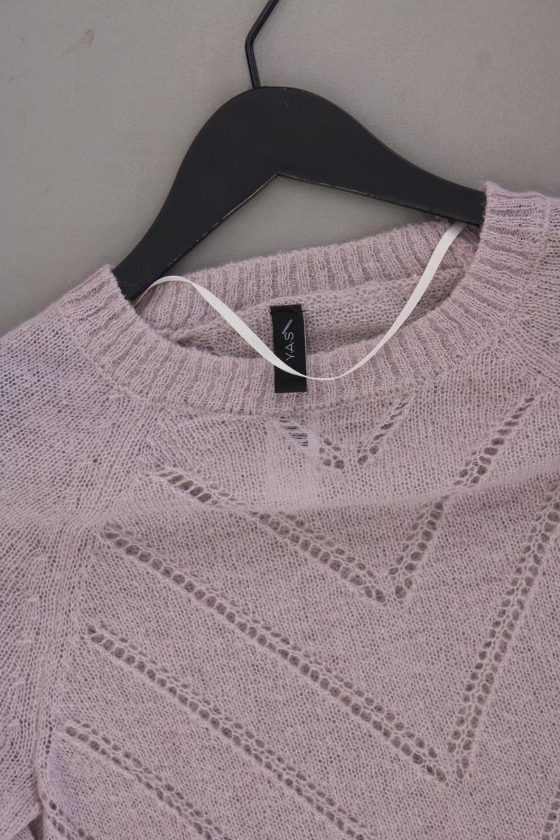 YAS Grobstrickpullover Gr. S lila aus Polyacryl