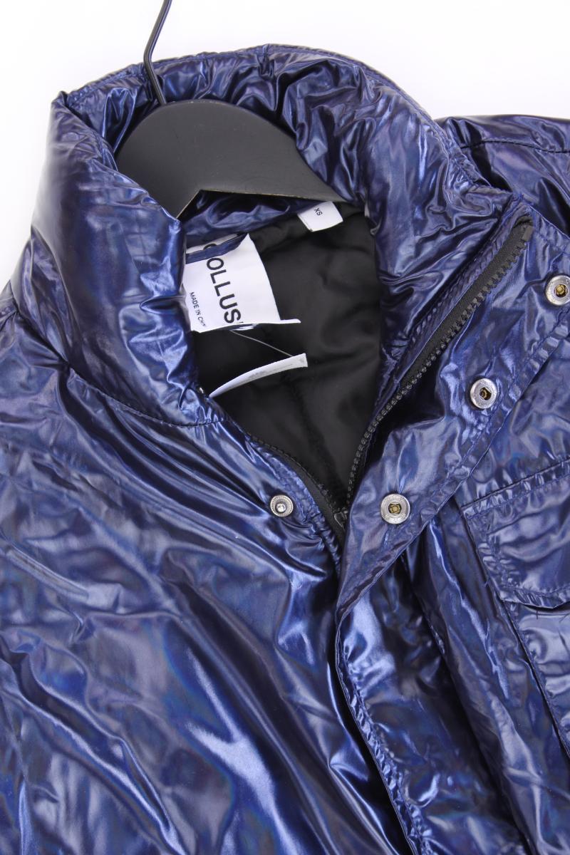 COLLUSION Comfort Jacke für Herren Gr. XS blau aus Polyester